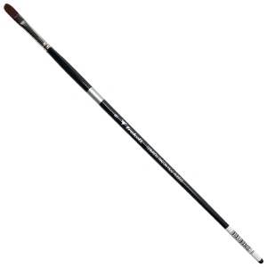 Trekell Crimson Taklon Synthetic 10" Long Brush Series 1520 Filbert #8