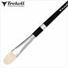 Trekell Hog Bristle Brush 400KF Series - Filbert #0