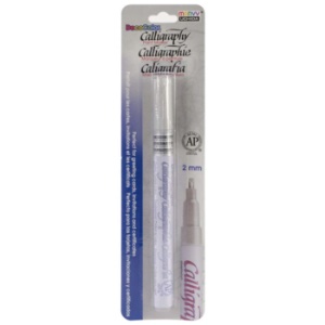 Calligraphy Paint Marker Silver