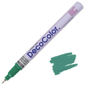 Marvy Uchida DecoColor Paint Marker Extra Fine Green