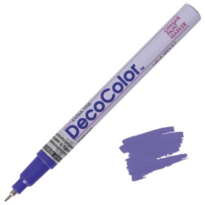 Marvy Uchida DecoColor Paint Marker Extra Fine Violet