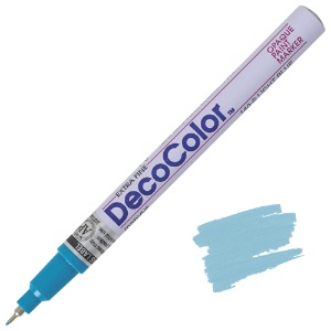 Marvy Uchida DecoColor Paint Marker Extra Fine Light Blue