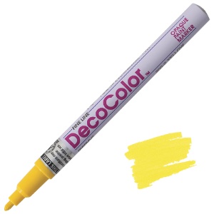Marvy Uchida DecoColor Paint Marker Fine Yellow