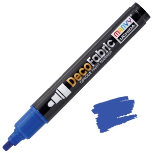 Marvy Uchida DecoFabric Opaque Paint Marker Blue