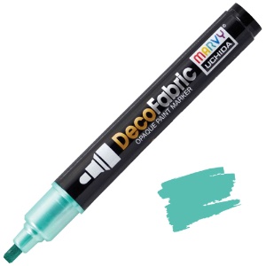 Marvy Uchida DecoFabric Opaque Paint Marker Pearl Green