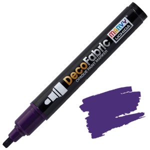 Marvy Uchida DecoFabric Opaque Paint Marker Violet