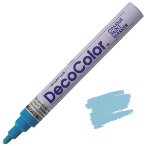 Marvy Uchida DecoColor Paint Marker Broad Light Blue