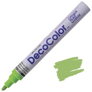 Marvy Uchida DecoColor Paint Marker Broad Light Green