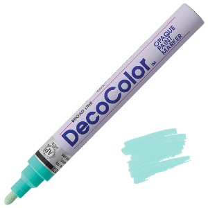 Marvy Uchida DecoColor Paint Marker Broad Peppermint