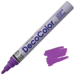 Marvy Uchida DecoColor Paint Marker Broad Hot Purple