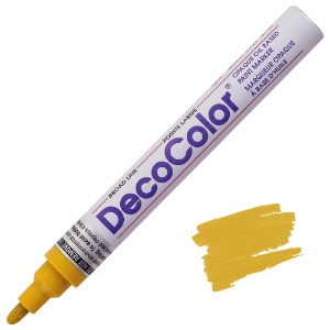 Marvy Uchida DecoColor Paint Marker Broad Mustard