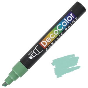 Marvy Uchida DecoColor Acrylic Marker Chisel Jade Green