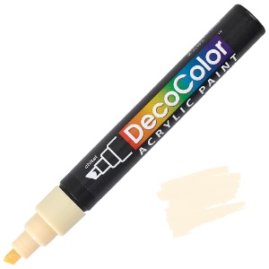 Marvy Uchida DecoColor Acrylic Marker Chisel Pale Orange
