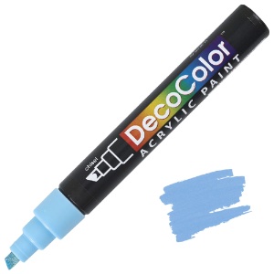 Marvy Uchida DecoColor Acrylic Marker Chisel Aquamarine