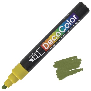 Marvy Uchida DecoColor Acrylic Marker Chisel Celery