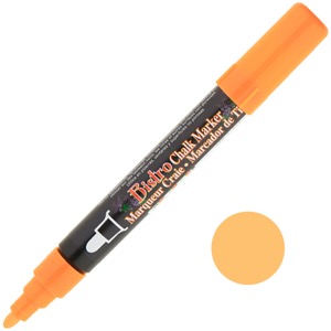 Marvy Uchida Bistro Chalk Marker Fluorescent Orange