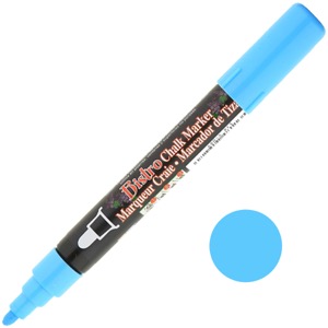 Marvy Uchida Bistro Chalk Marker Fluorescent Blue