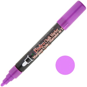 Marvy Uchida Bistro Chalk Marker Fluorescent Violet