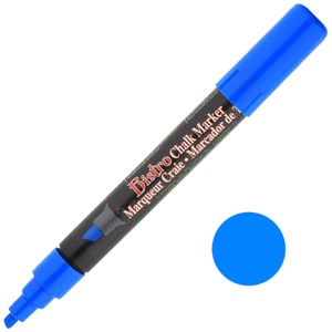 Marvy Uchda Bistro Chalk Marker Chisel Blue