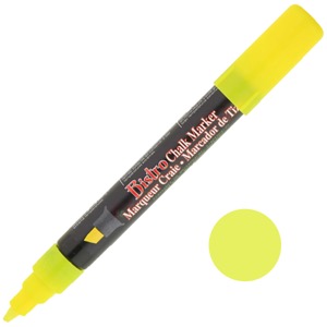 Marvy Uchida Bistro Chalk Marker Chisel Fluorewcent Yellow