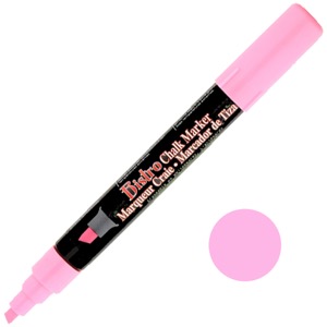 Marvy Uchida Bistro Chalk Marker Chisel Fluorescent Pink