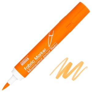 Marvy Uchida Fabric Brush Marker Orange