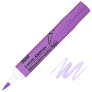 Marvy Uchida Fabric Brush Marker Fluorescent Violet