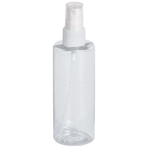Clear Cylinder Spray Bottle 4oz