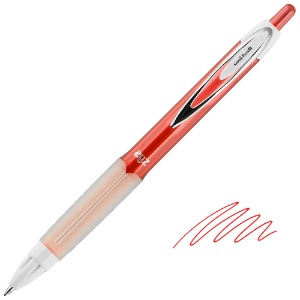 Uni-Ball Signo 207 Fashion Retractable Gel Pen 0.7mm Red