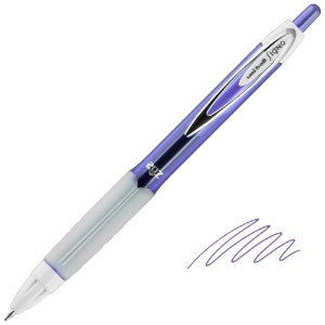Uni-Ball Signo 207 Fashion Retractable Gel Pen 0.7mm Purple