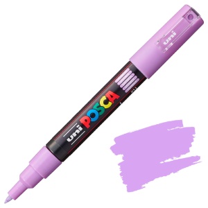 Uni POSCA PC-1M Acrylic Paint Marker Extra Fine 0.7mm Lavender