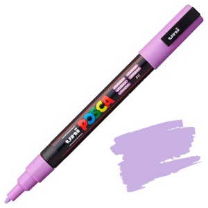 Uni POSCA PC-3M Acrylic Paint Marker Fine Bullet 1.3mm Lavender