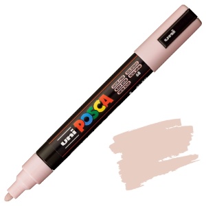 Uni POSCA PC-5M Acrylic Paint Marker Medium Bullet 2.5mm Satin Pink