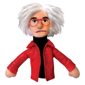 Unemployed Philosophers Guild Magnetic Personality Puppet  Andy Warhol