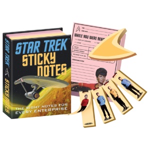 Unemployed Philosophers Guild Sticky Notes Star Trek