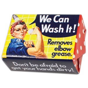 Unemployed Philosophers Guild Soap We Can Wash It!