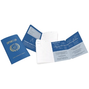 Unemployed Philosophers Guild Notebook 5"x7" Star Trek Captain's Log