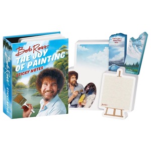 Unemployed Philosophers Guild Sticky Notes Bob Ross The Joy Of Painting