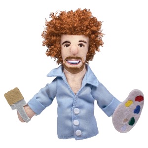 Unemployed Philosophers Guild Magnetic Personality Puppet Bob Ross