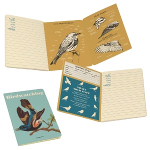Unemployed Philosophers Guild Notebook 3.5"x5" Birdwatching
