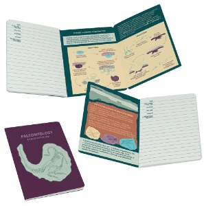 Unemployed Philosophers Guild Notebook 3.5"x5" Paleontology Field Notebook