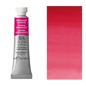 Winsor & Newton Professional Watercolour 5ml Permanent Carmine