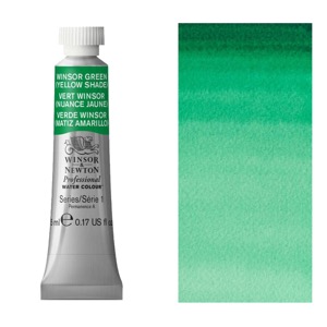 Winsor & Newton Professional Watercolour 5ml Winsor Green (Yellow Shade)