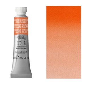 Winsor & Newton Professional Watercolour 5ml Winsor Orange (Red Shade)