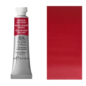 Winsor & Newton Professional Watercolour 5ml Winsor Red Deep