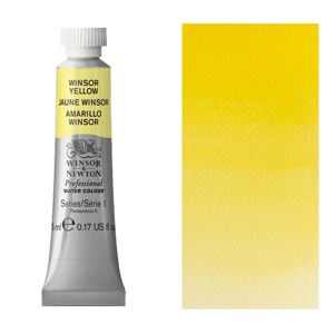 Winsor & Newton Professional Watercolour 5ml Winsor Yellow