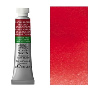 Winsor & Newton Professional Watercolour 5ml Cadmium-Free Red Deep