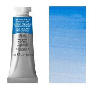 Winsor & Newton Professional Watercolour 14ml Cerulean Blue (Red Shade)