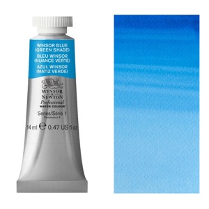 Winsor & Newton Professional Watercolour 14ml Winsor Blue (Green Shade)