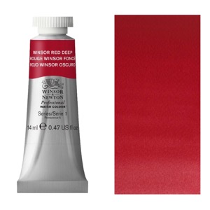 Winsor & Newton Professional Watercolour 14ml Winsor Red Deep